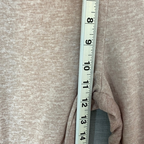 Danskin Layering Leggings Womens Large Hacci Pink Stretchy Soft Cuffed Ankles - Picture 7 of 9